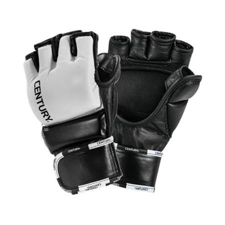 CENTURY Century 146001-011216 Creed MMA Training Glove - Black & White; Extra Large 146001-011216
